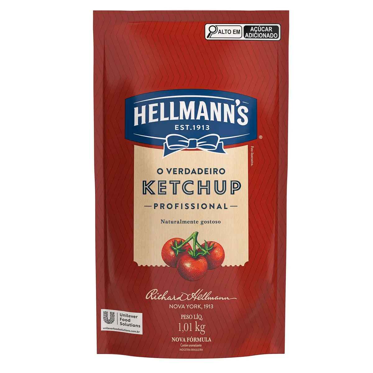 Hellmann'S Profissional Ketchup Doypack 1,01Kg