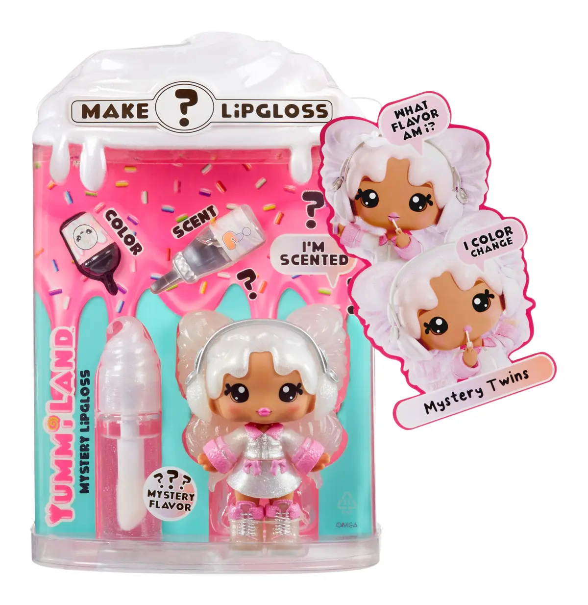 Yummiland - Lip Gloss Doll Series 2- Mystery Chase 1, Branco, Plástico