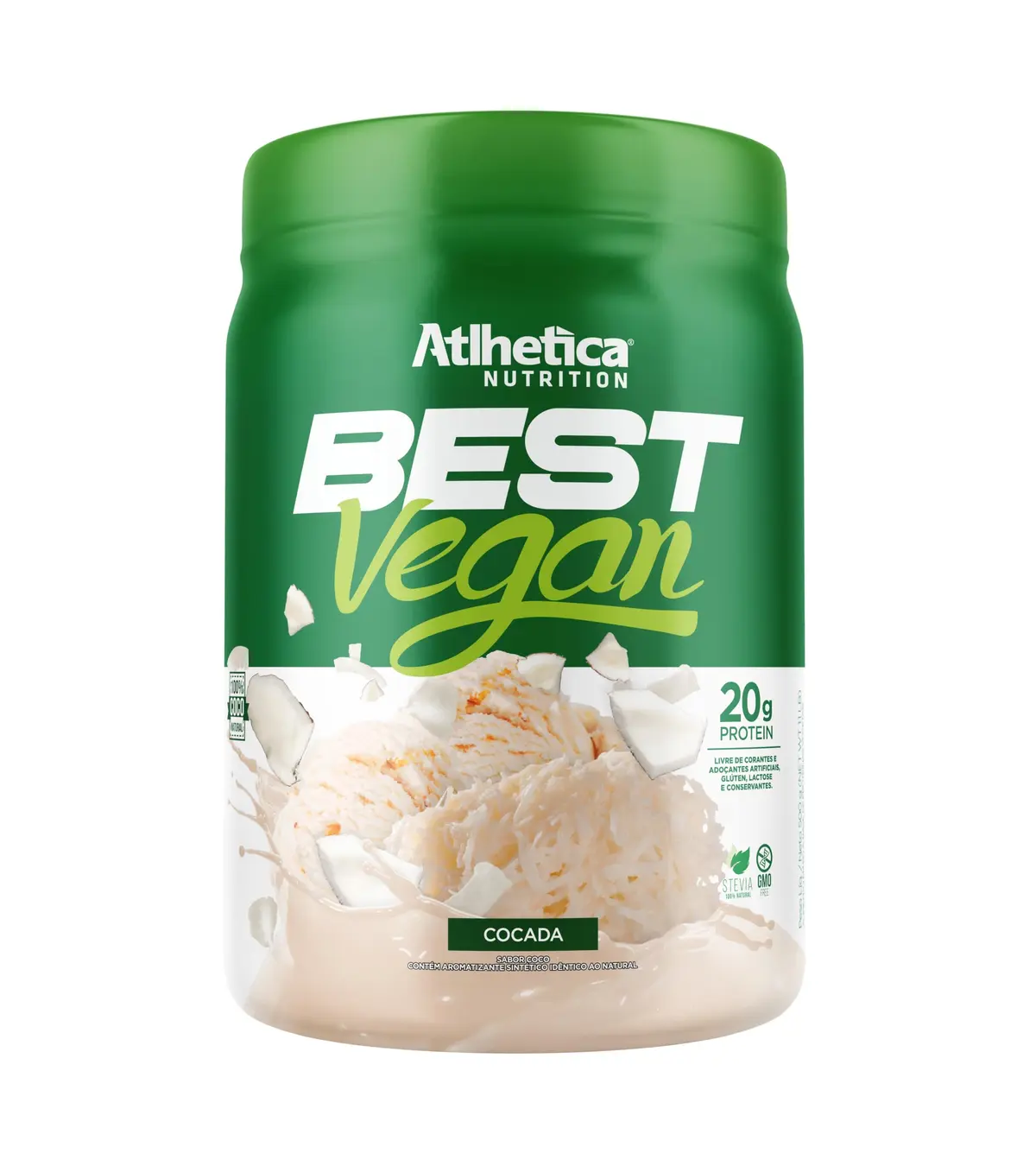 Best Vegan (500g) - Sabor Cocada, Atlhetica Nutrition - 1