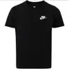Camiseta Juvenil Nike Manga Curta Sportswear Embroidered Future - 1