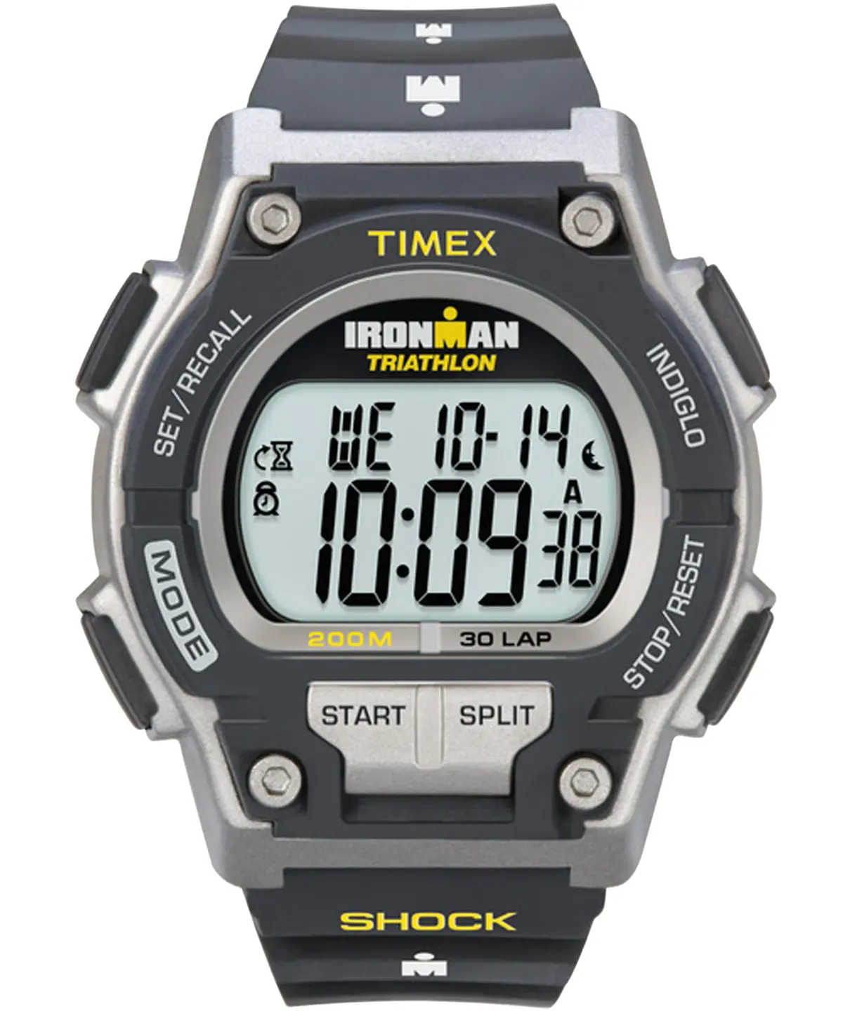 Timex Relógio masculino Ironman Triathlon Endure 30 Shock 42 mm