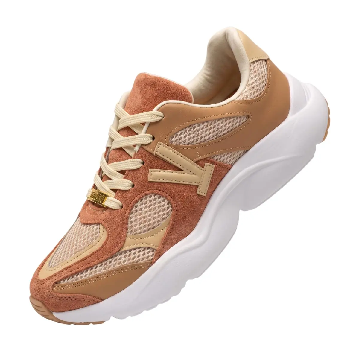 Tenis Feminino Street Fashion Esportivo Leve Casual Vizzano