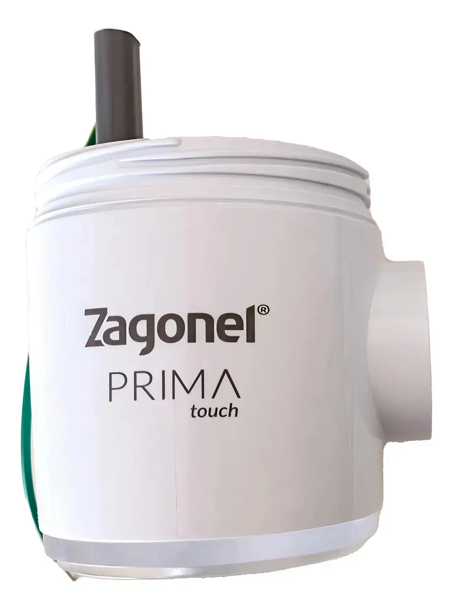 Torneira Elétrica Zagonel Prima 5.5 kW Polido Branco LED