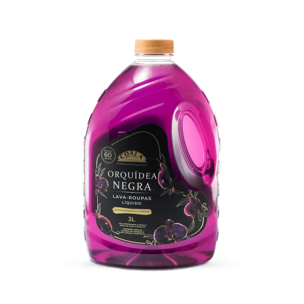 Coala Laundry Lava Roupas Líquido 3 Litros Orquídea Negra