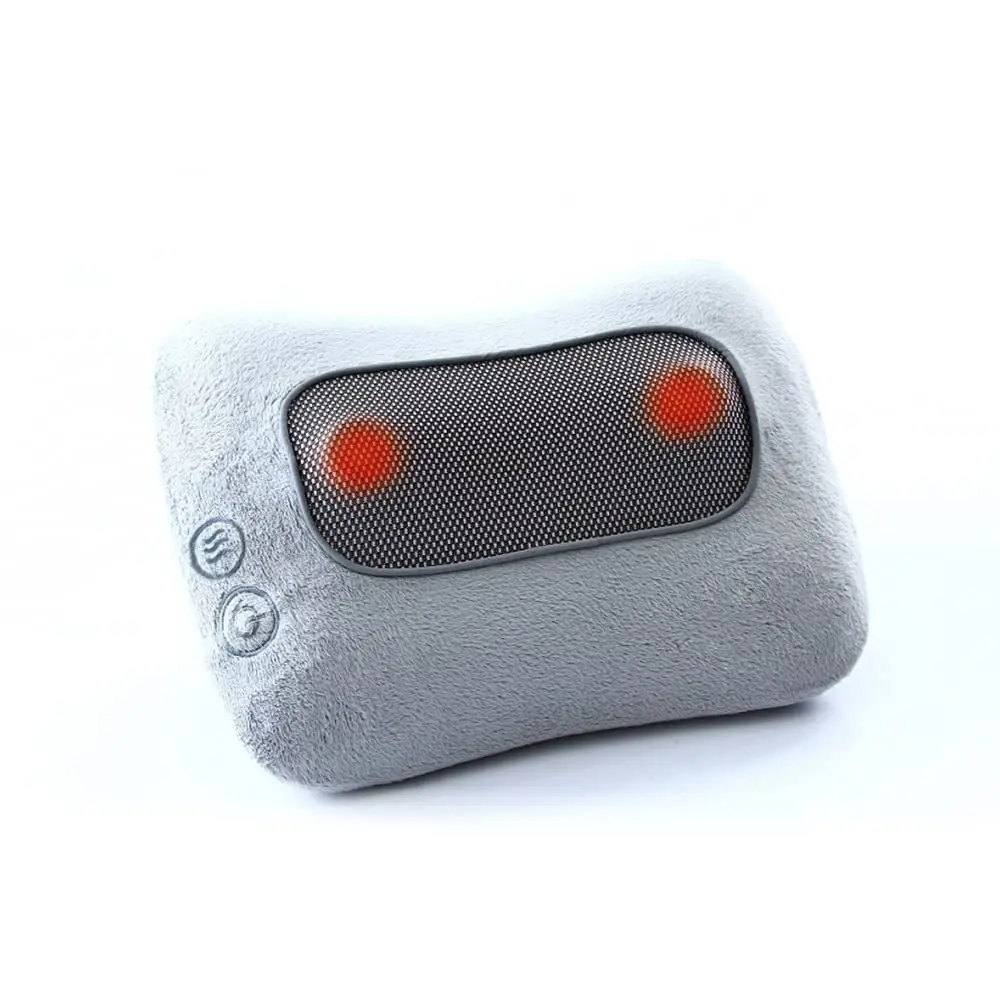 Almofada Massageadora Lombar Pescoço Shiatsu Pillow com 2 Motores Bivolt - Relaxmedic - 1