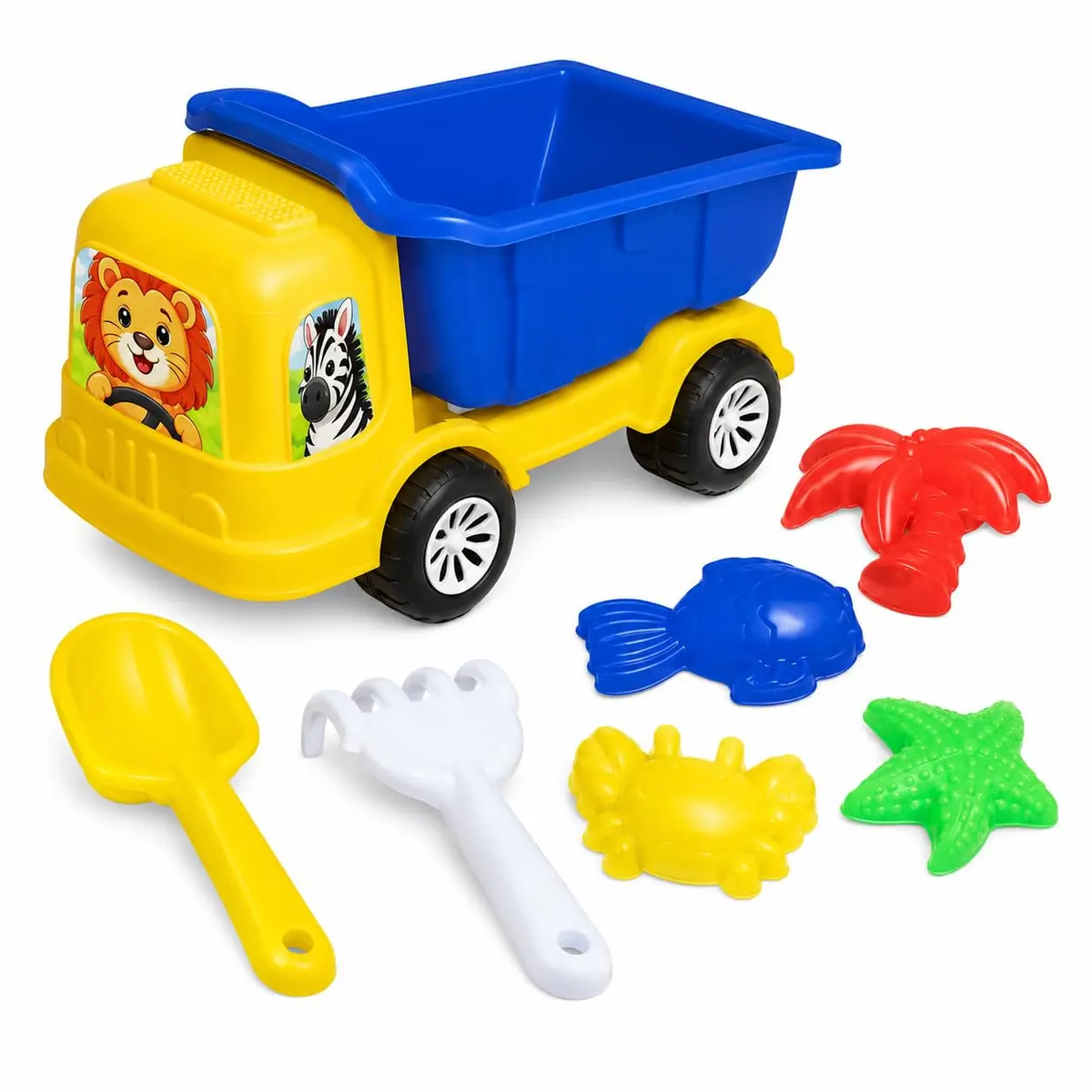 Brinquedo Praia Areia Infantil - kit Caminhãozinho