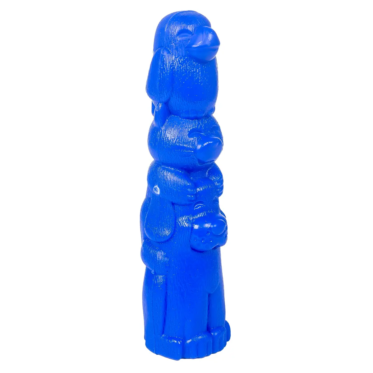 Pet Games Mordedor Super Resistente Totem Nylon Azul Tamanho G Para Cães