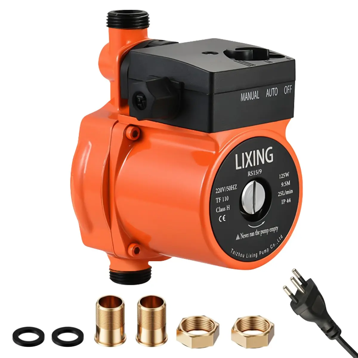 Bomba Pressurizadora Agua 220V 60Hz Bomba Dagua Eletrica Automático Pressurizador Dagua Autoescorvante para Melhora Pressão Agua Casa