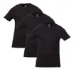 Hering - Kit 3 Camisetas Masculinas Slim Pretas - 1