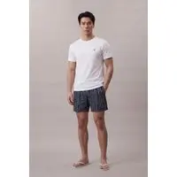 Shorts Swim Masculino Listras Irregulares - Marinho Calvin Klein Jeans