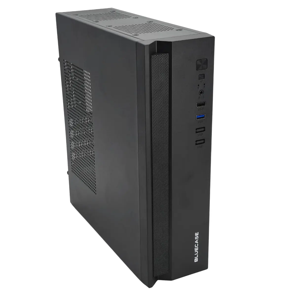 Gabinete Office Micro-ATX/Mini-ITX 2x USB e Conectores P2 Áudio com Fonte 200W, Preto - 1