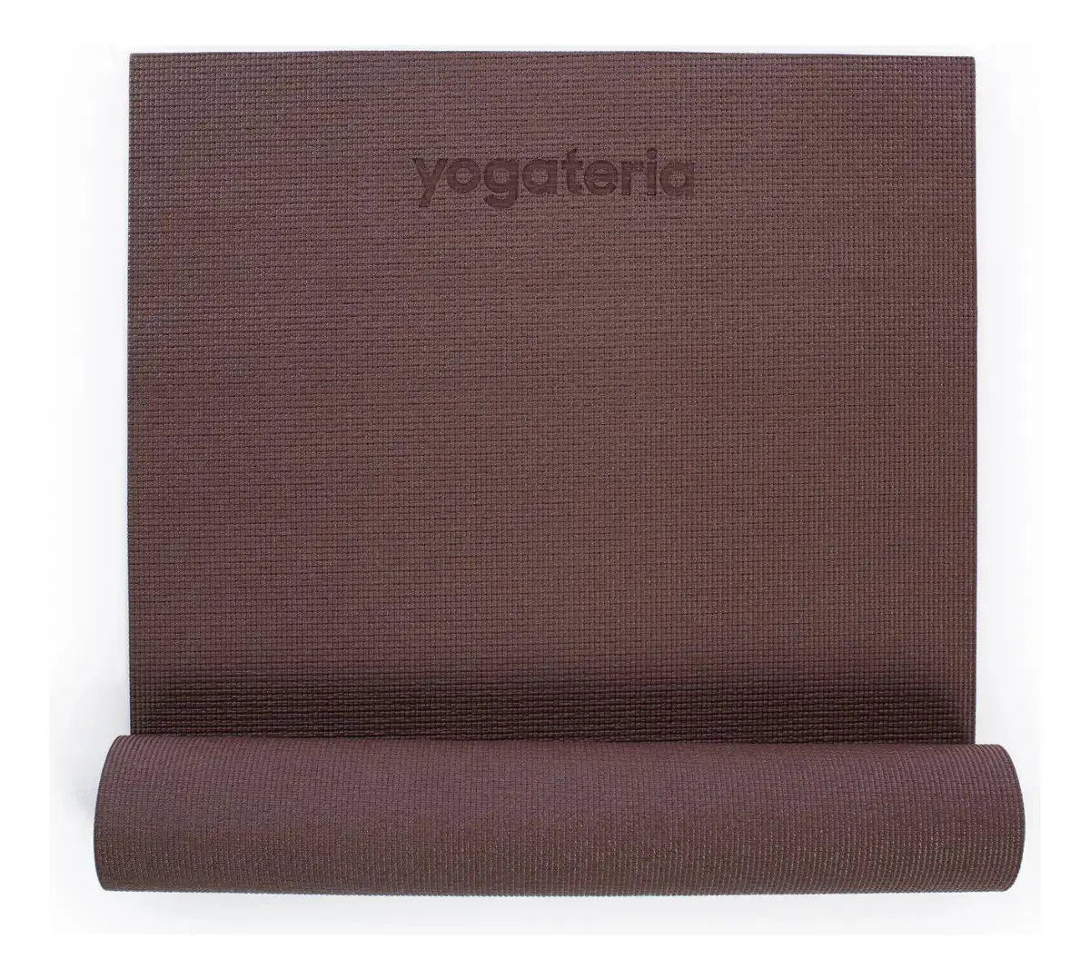 Mat De Yoga Tapete Fitness Ginástica Pvc Eco 4.5mm 183x60cm Cor Cacau