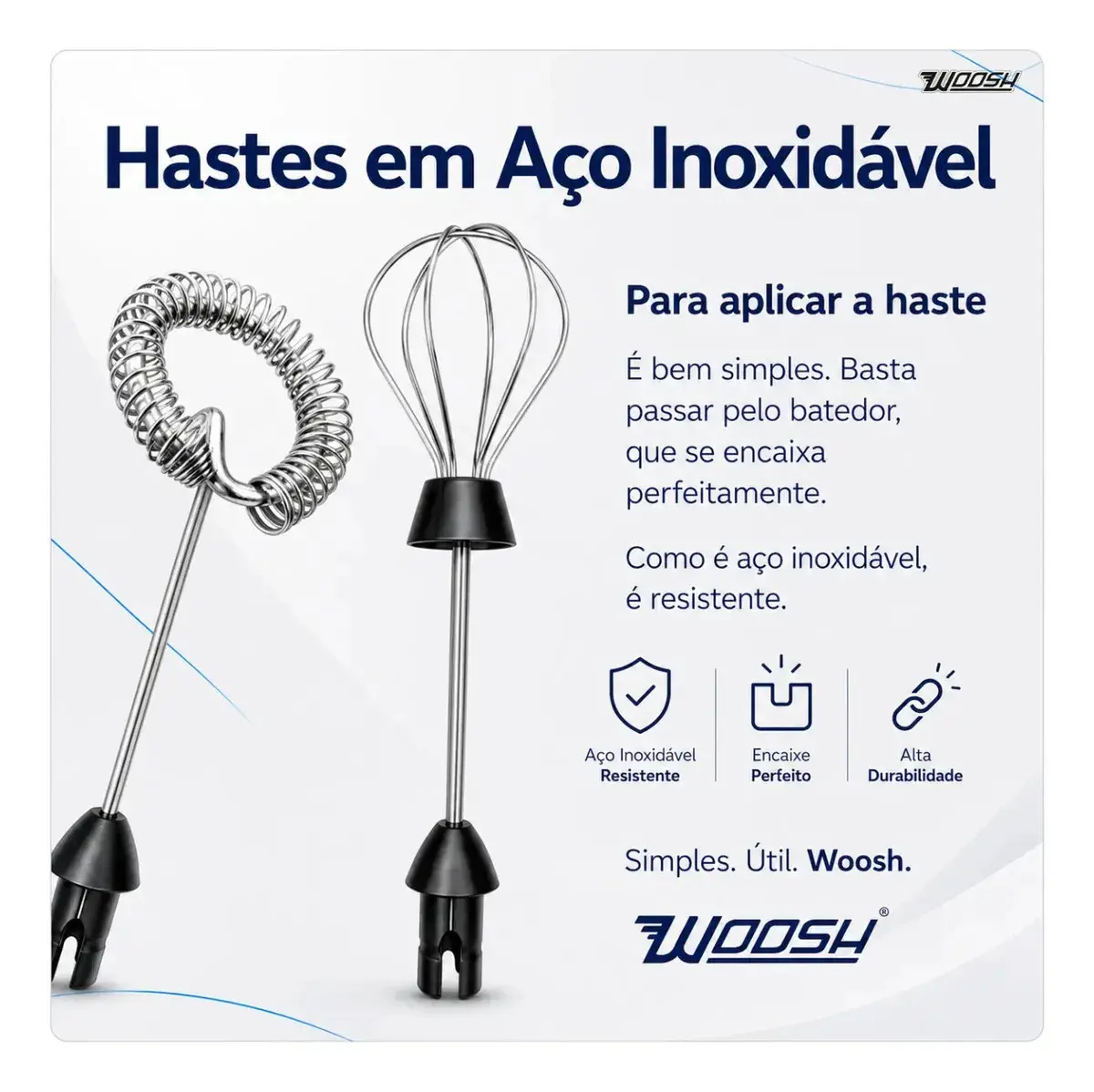 Mixer Elétrico Portátil 2 em 1 Recarregável Potente Misturador de Bebidas e Ovos 3 Velocidades Usb Batedor e Fue Fouet thumbnail 3