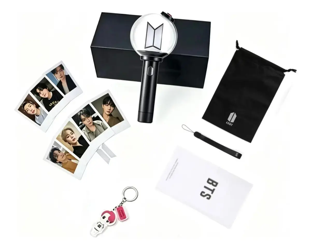 *- Lightstick Oficial Bts Army Bomb Com Acessórios !