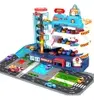 Mega City Garagem com Pista e Carrinhos Infantil - 1