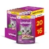 (REC)Ração Úmida Whiskas Frango 20 Unid Pague 16 - 1