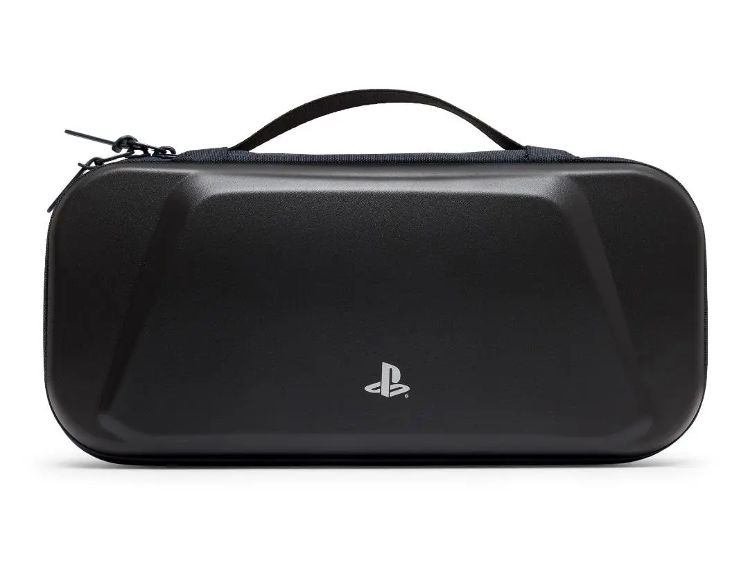 PowerA Protection Case for PlayStation Portal Remote Player - Black, durable, storage, protective case, charging cable pass-through, screen protection, officially licensed