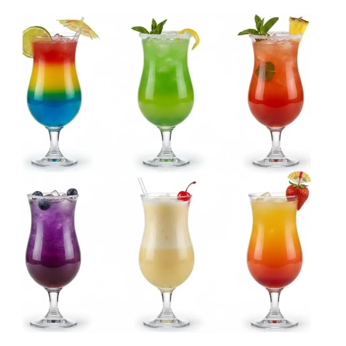 Taças Copo para Drinks Windsor Coquetel 355ml Kit 6 Unidades Cor Transparente