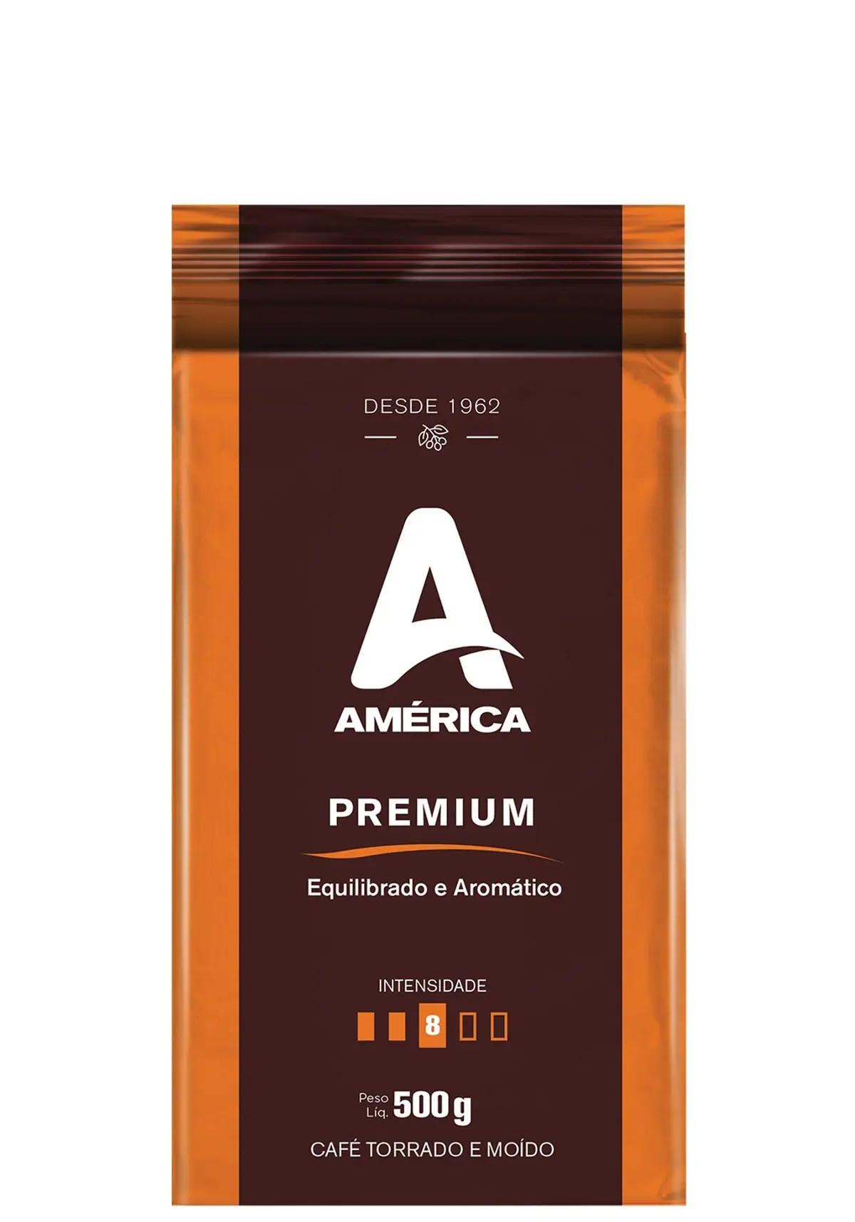 América Café Torrado E Moído Vácuo Premium 500 G - 1