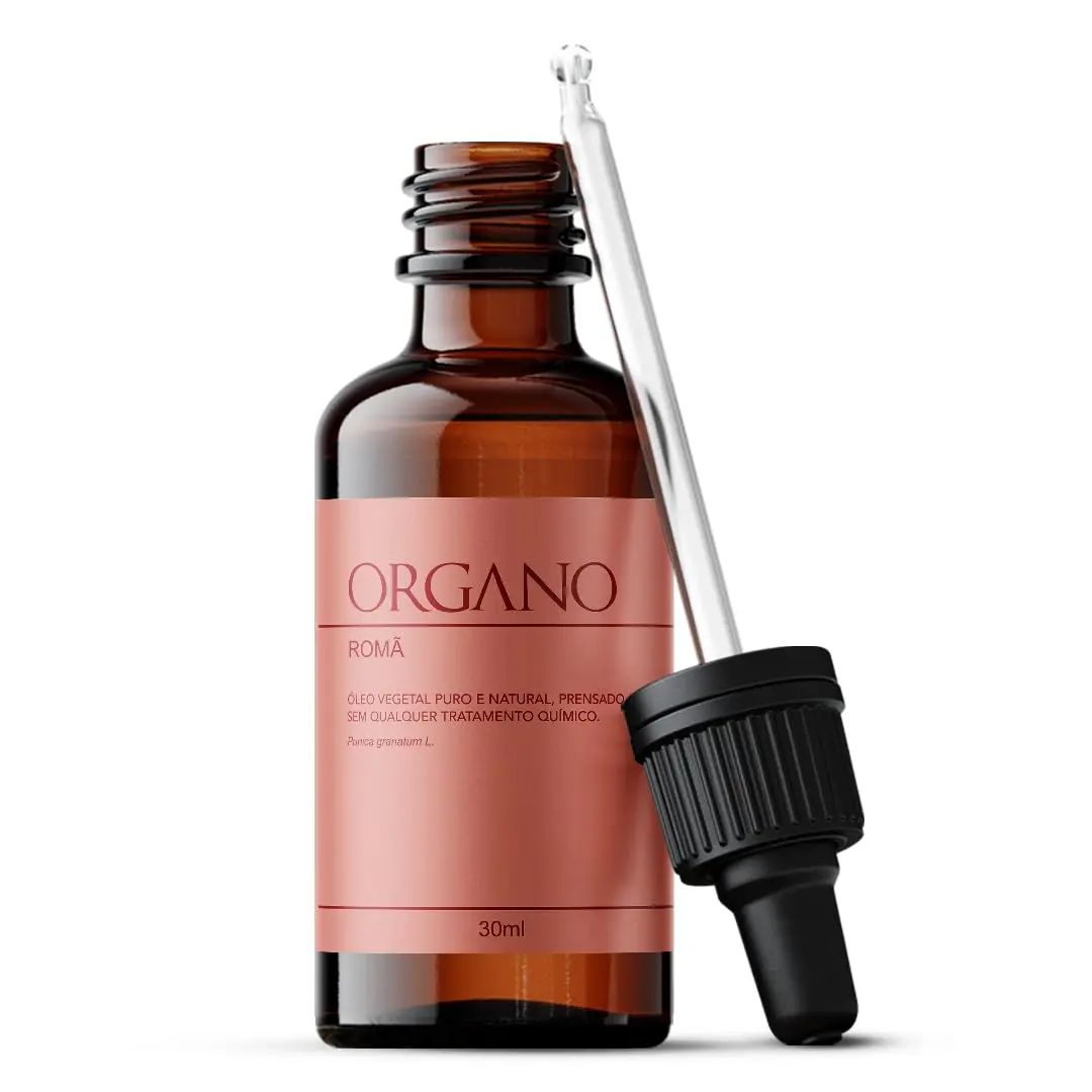 Óleo Vegetal De Romã 100% Puro E Natural - 30ml