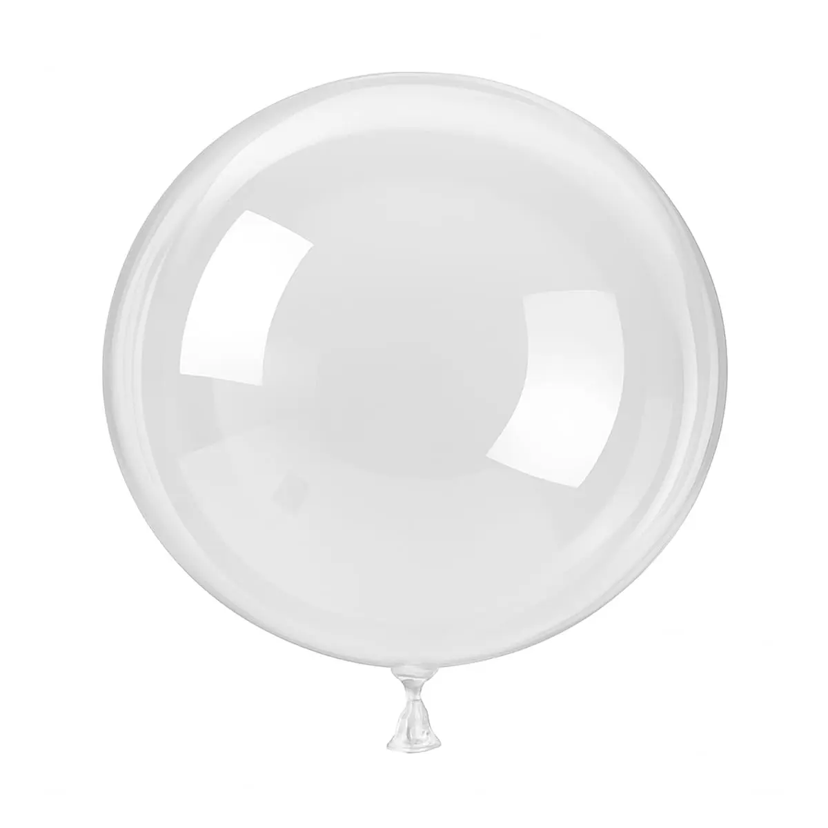 Kit 50 Balões Bubble Transparente 10 Polegadas Decoração Festa - 1