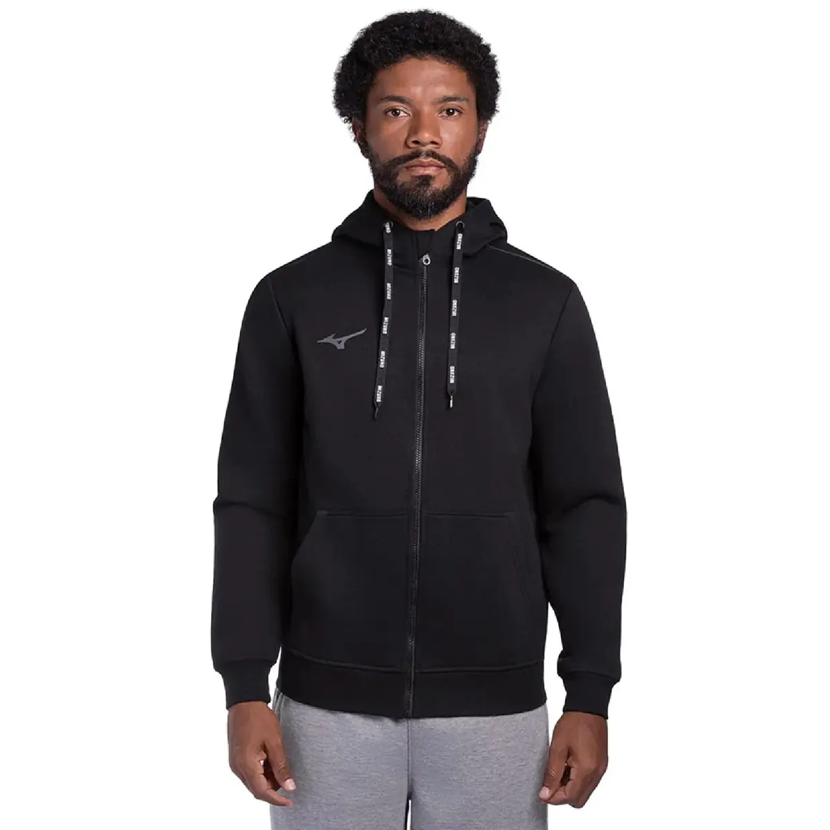 Moletom Masculino Mizuno Zipper