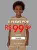 Seleção de Roupas na Outlet Hering : Leve 3 pague R$ 99,99 - 1