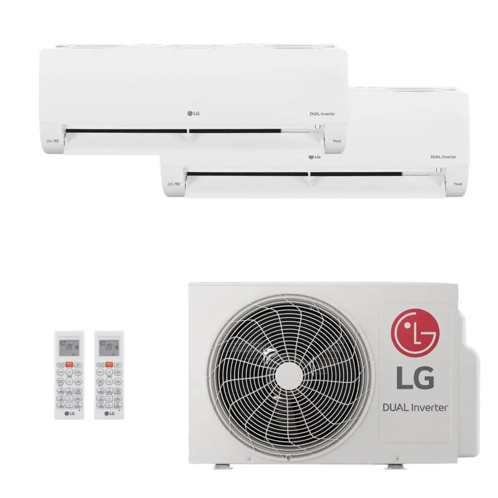 Ar Condicionado Bi Split Inverter LG 9000 e 12000 BTU/h Frio S32Q16UAGA0.EB2GAM1 – 220 Volts