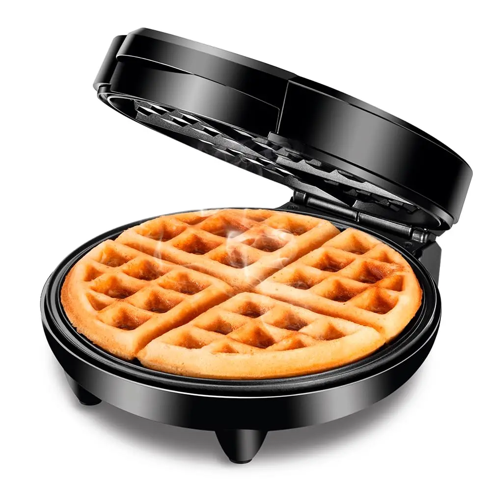Mondial Waffle Pratic, 110V, Preto/Inox, 1200W - GW-01 | 110V, 1200W