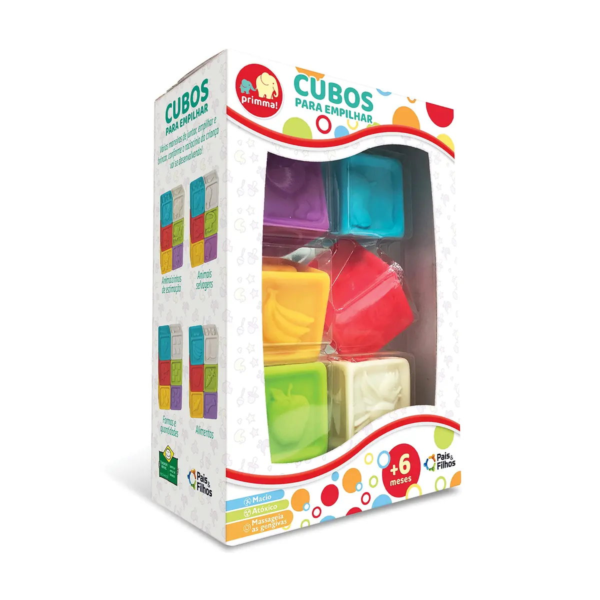 Cubos Para Empilhar, Pais & Filhos - 1