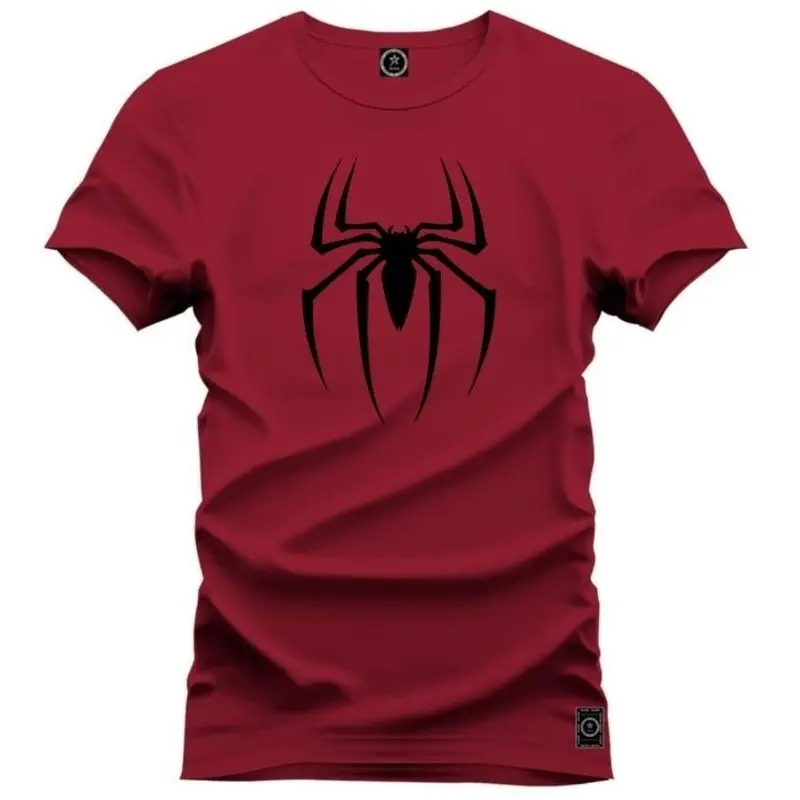 Camiseta Aranha camisa 100%algodão Envio Rapido - 1