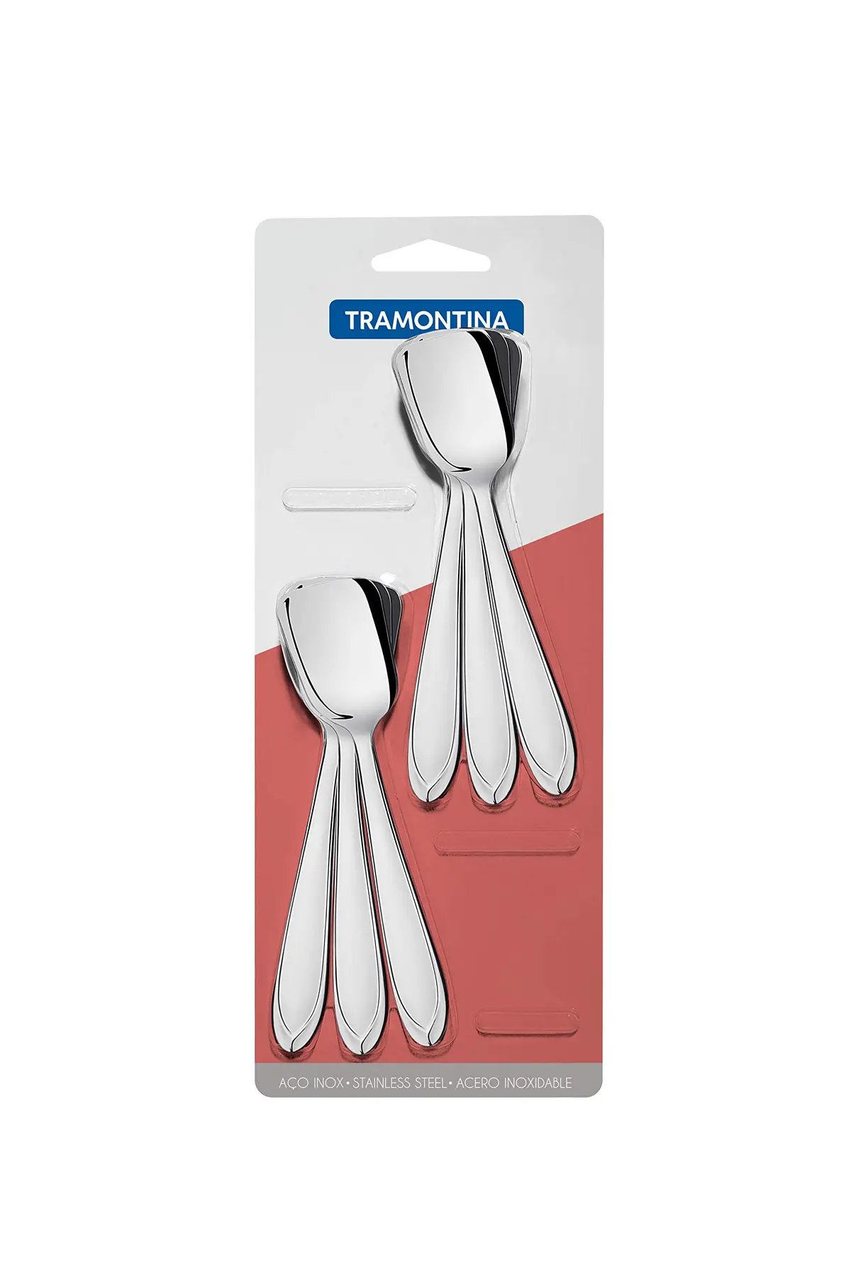 Conjunto De Pá Para Açúcar Aço Inox 6 Pç Tramontina Inox - 1