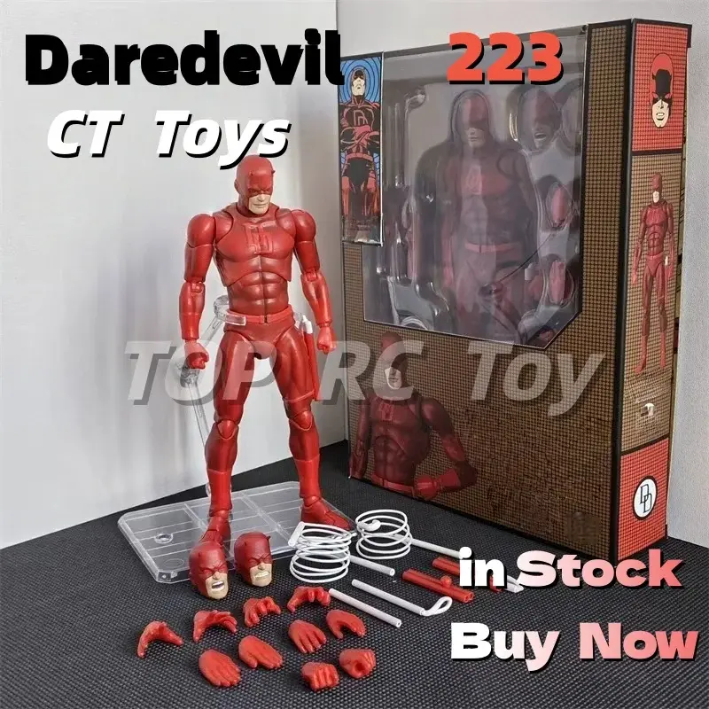 Ct daredevil figura mafex 223 versão em quadrinhos shf anime figura de ação estatueta estátua modelo crianças anime brinquedos presentes aniversário - 1