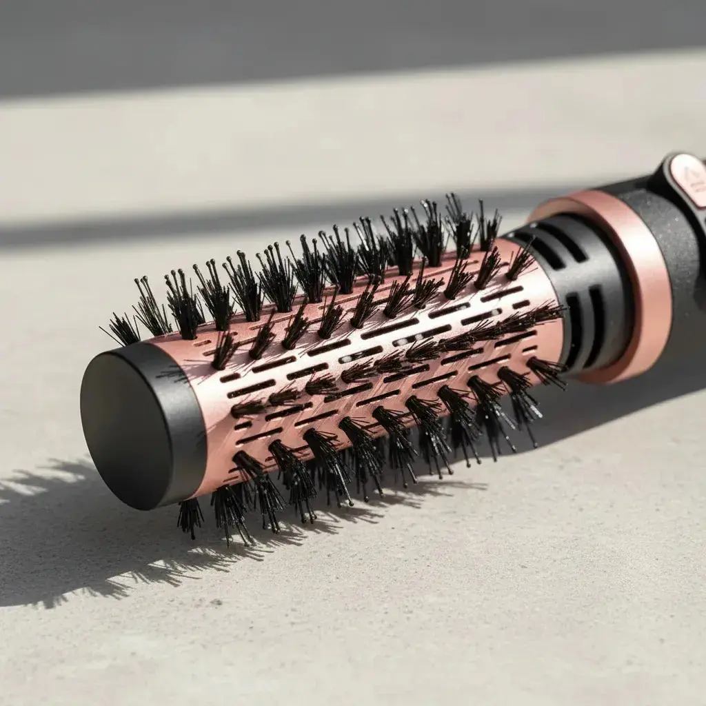 Escova Rotativa Mondial Ceramica Tourmaline Ion 3x1 Erb-01 Rosa 127/220v thumbnail 10
