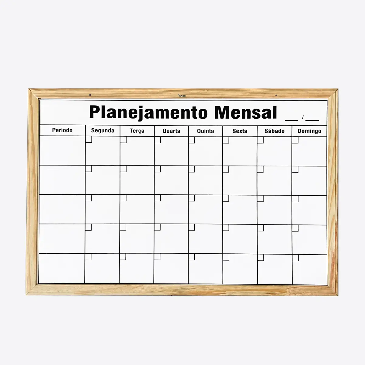 Quadro Branco de Planejamento, Souza & Cia, 6332, Branco