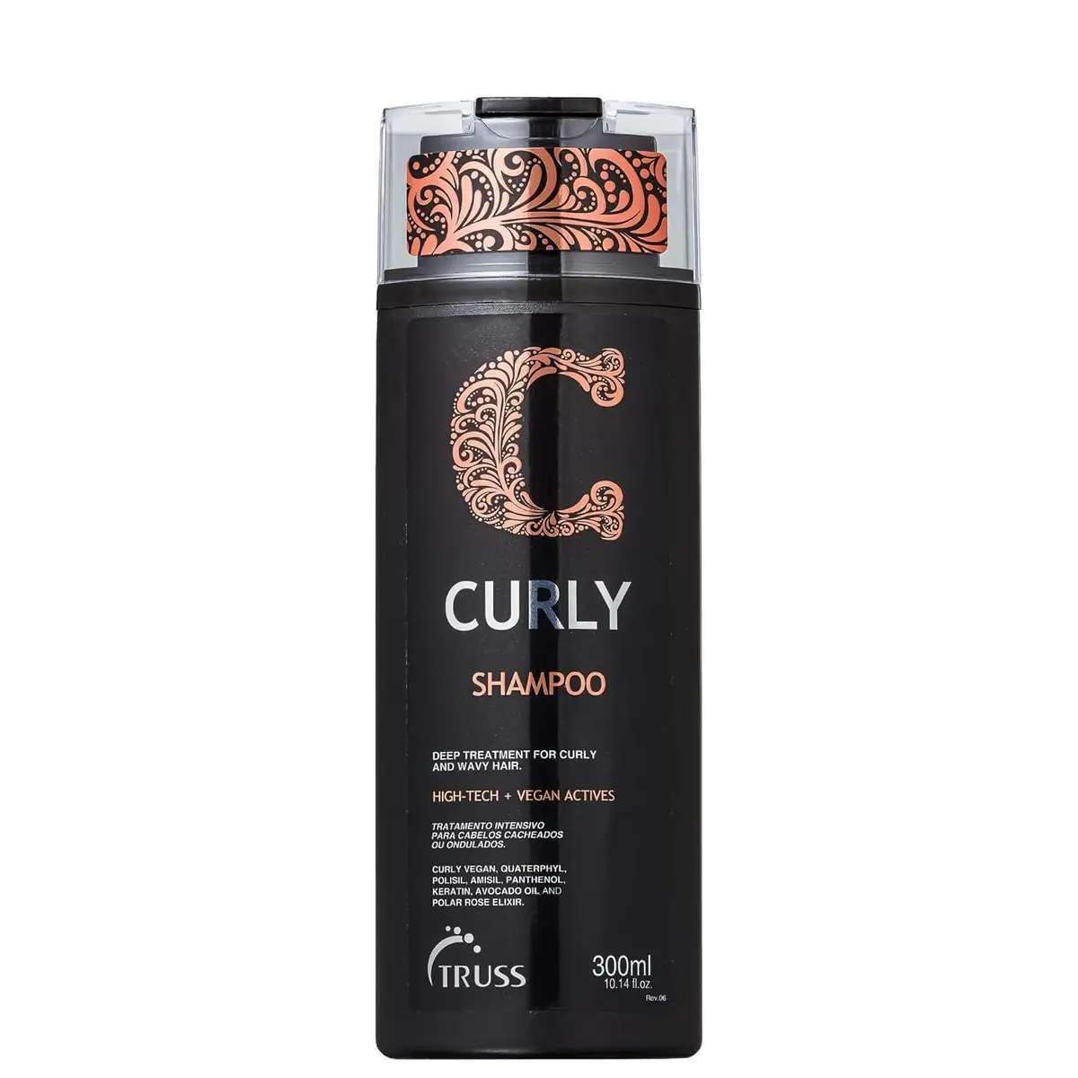 Truss Shampoo Curly | Hidratação e Definição para Cabelos Cacheados e Ondulados | 300ml - 1
