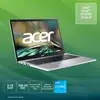 Notebook Acer Aspire 3 Intel Core i3– N305 FHD 15.6" LED TN UHD para processadores Inte 256GB SDD 8GB RAM Debian 64 bits Prata - A315-510P-320B - 1