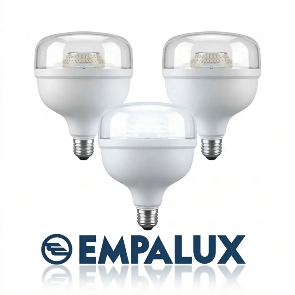 Kit 3 Lâmpadas LED Empalux 30W E27 6500K Branco Frio Econômica – Iluminação Potente e Duradoura