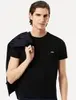 Camiseta Lacoste Pima Cotton Preta - 1