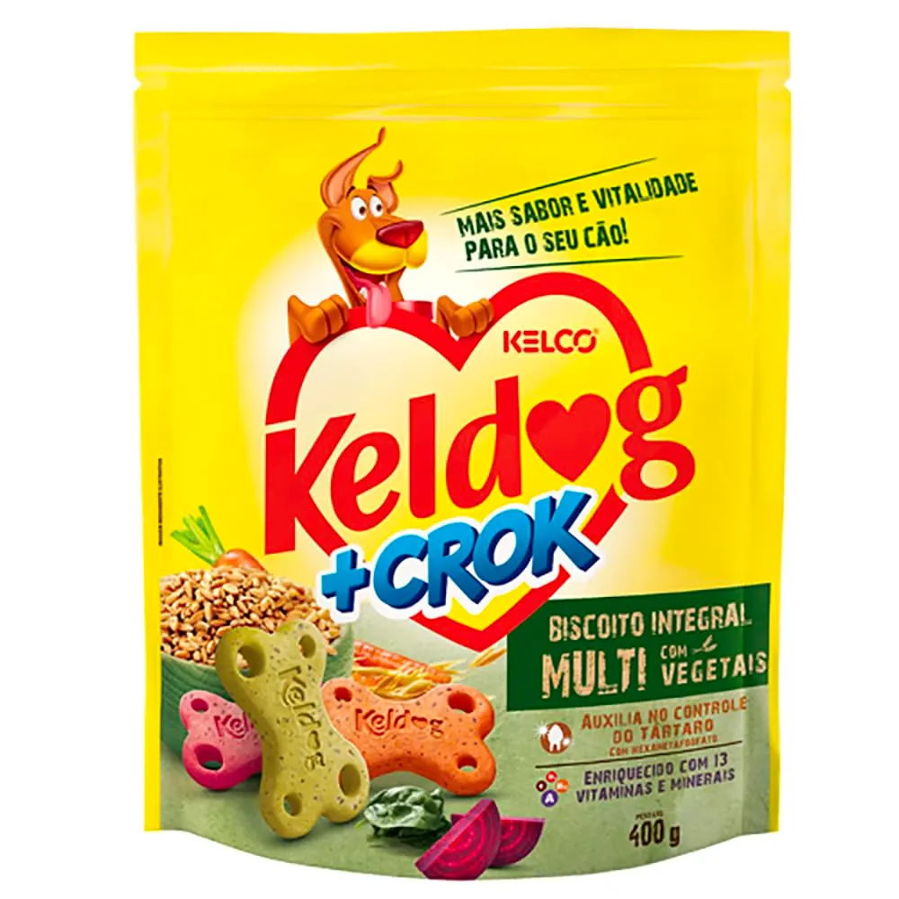 Biscoito keldog Integral Mult 400G