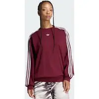 Moletom Lace Três Listras Crew Mulher adidas