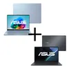 Notebook ASUS Vivobook S 14 S5406SA-PP218W Mist Blue + Notebook ASUS ExpertBook B1 B1503CVA_BR-S70002 Gentle Grey - 1