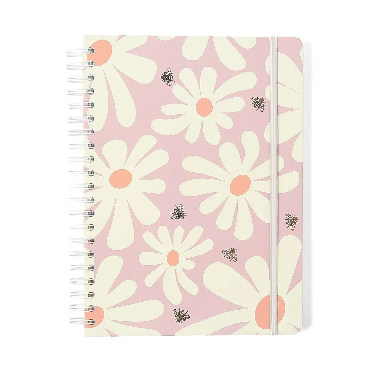 Cicero Caderno Espiral Melissa Pautado 20x28 Pink Bloomy 10 Matérias 160 fls - 1