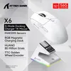 [Taxas Inclusas/App/R$119 Moedas] Mouse Gamer Sem Fio Attack Shark X6 - Sensor PAW3395, com Dock de Carregamento - 1