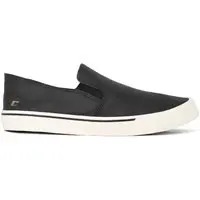 Tênis Masculino Slip On Colcci Couro Casual Elástico Confortável Preto