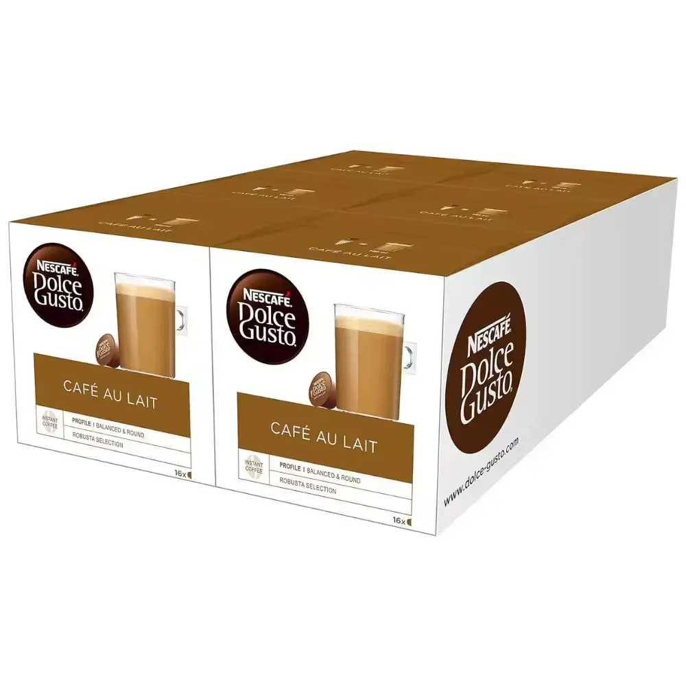 90 capsules nescafe dolce gusto coffee with milk 90 capsules