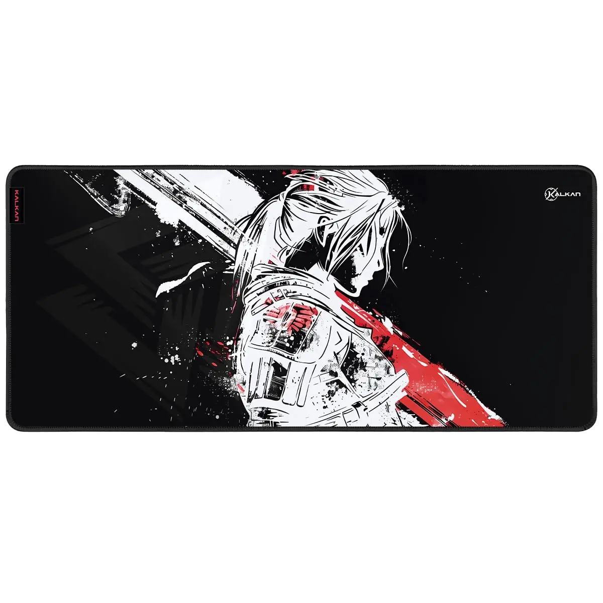 Mousepad Gamer Kalkan Aeris Extended Preto Speed Tecido 900x400x4mm KLK00061