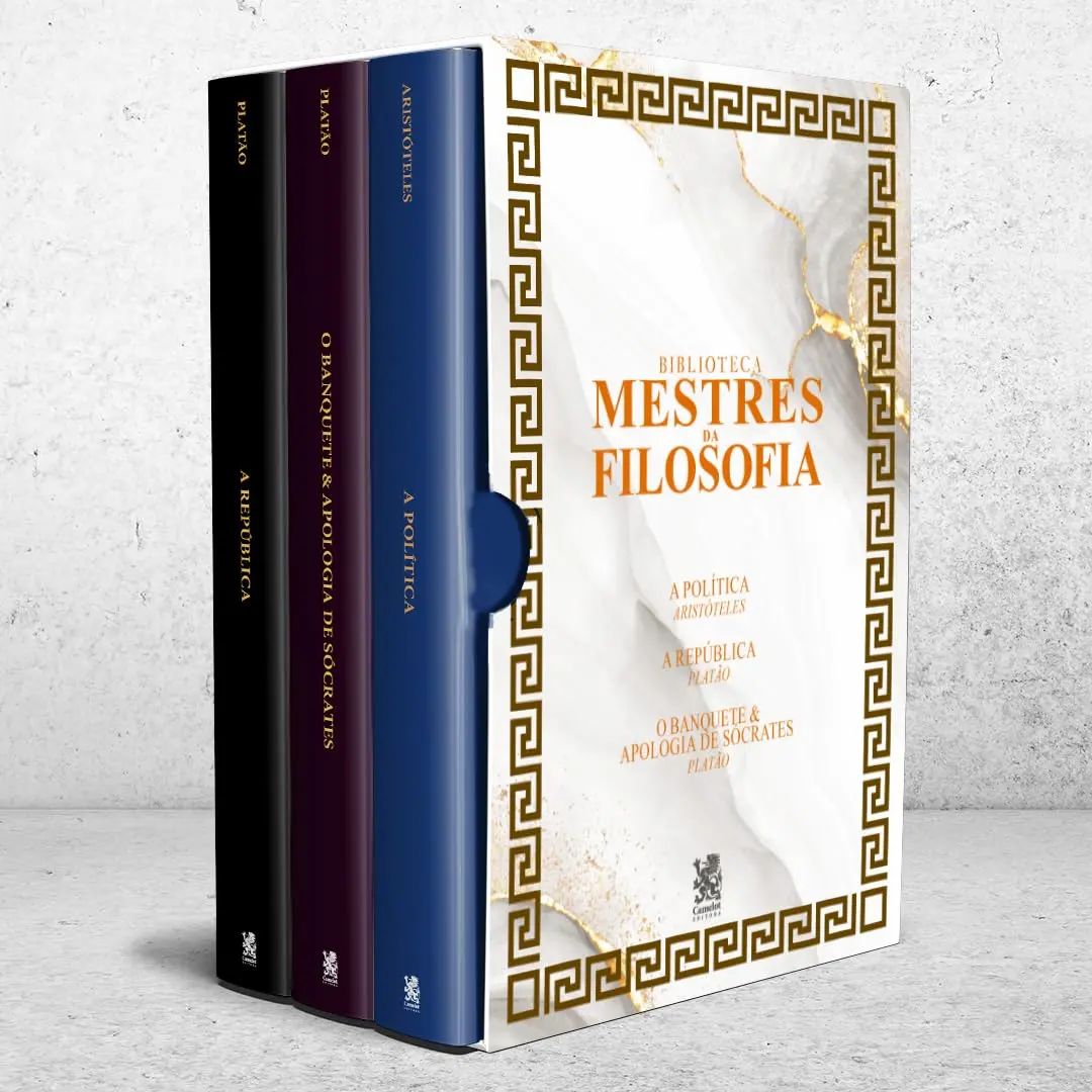 Biblioteca Mestres da Filosofia - Box com 3 Livros - 1