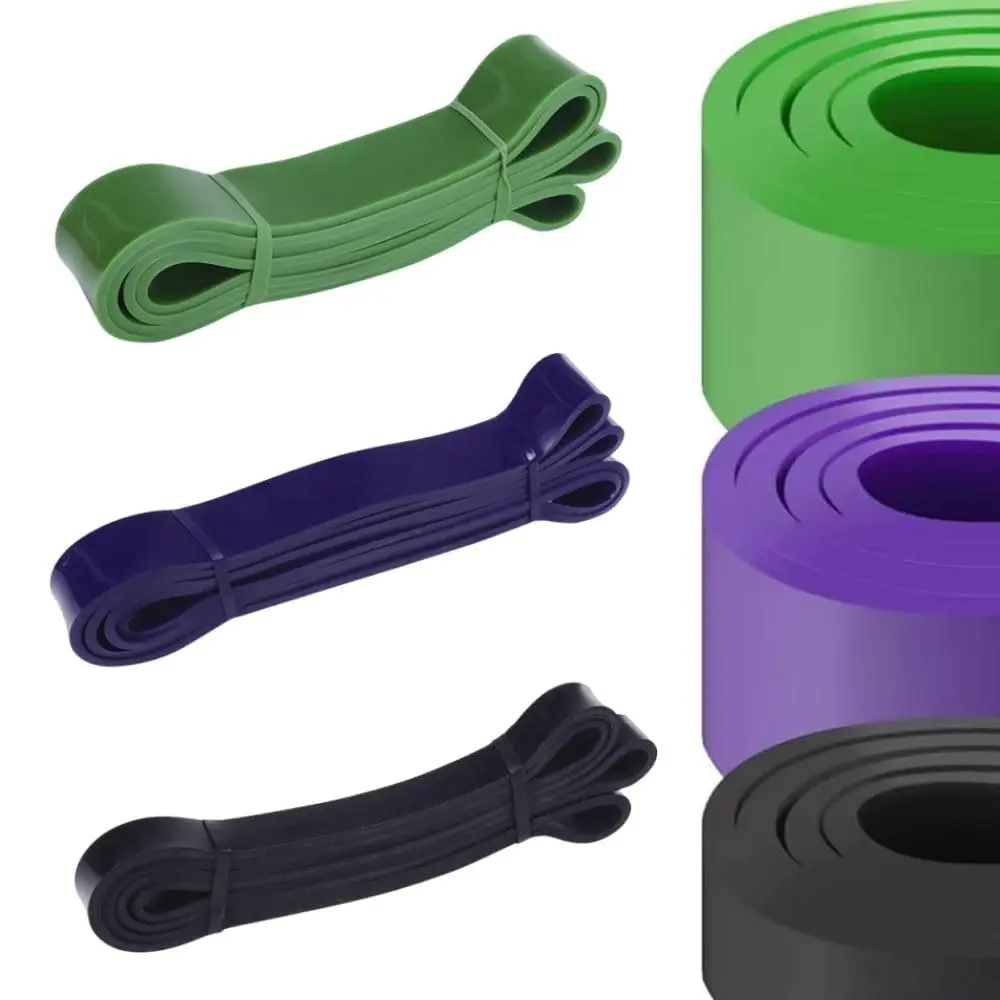Kit 3 Super Band Elástico Para Exercícios Faixas Para Treinamento de Força e Resistência de Alta Intensidade e Qualidade Premium - 1
