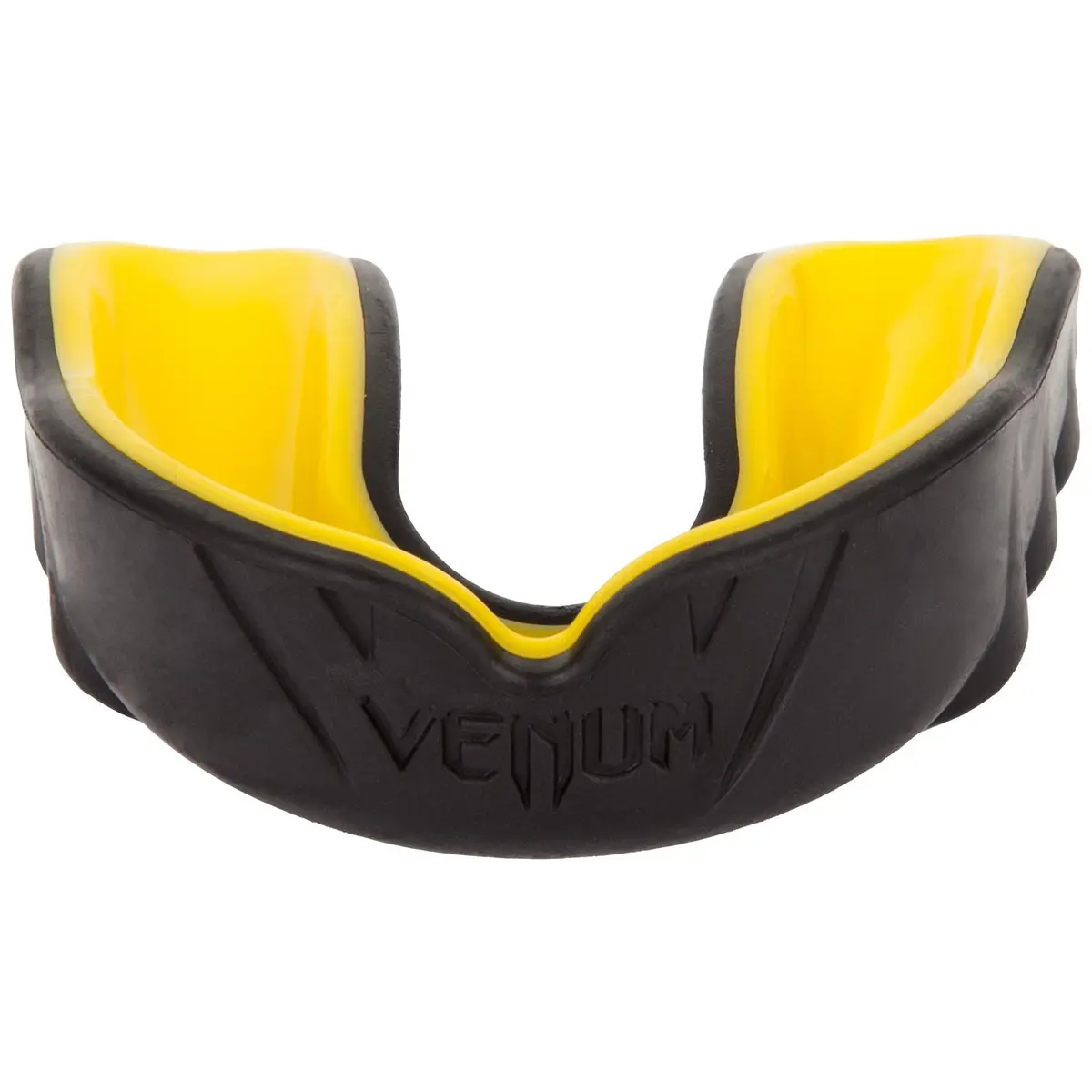 Venum Protetor bucal Challenger - preto/amarelo, tamanho único